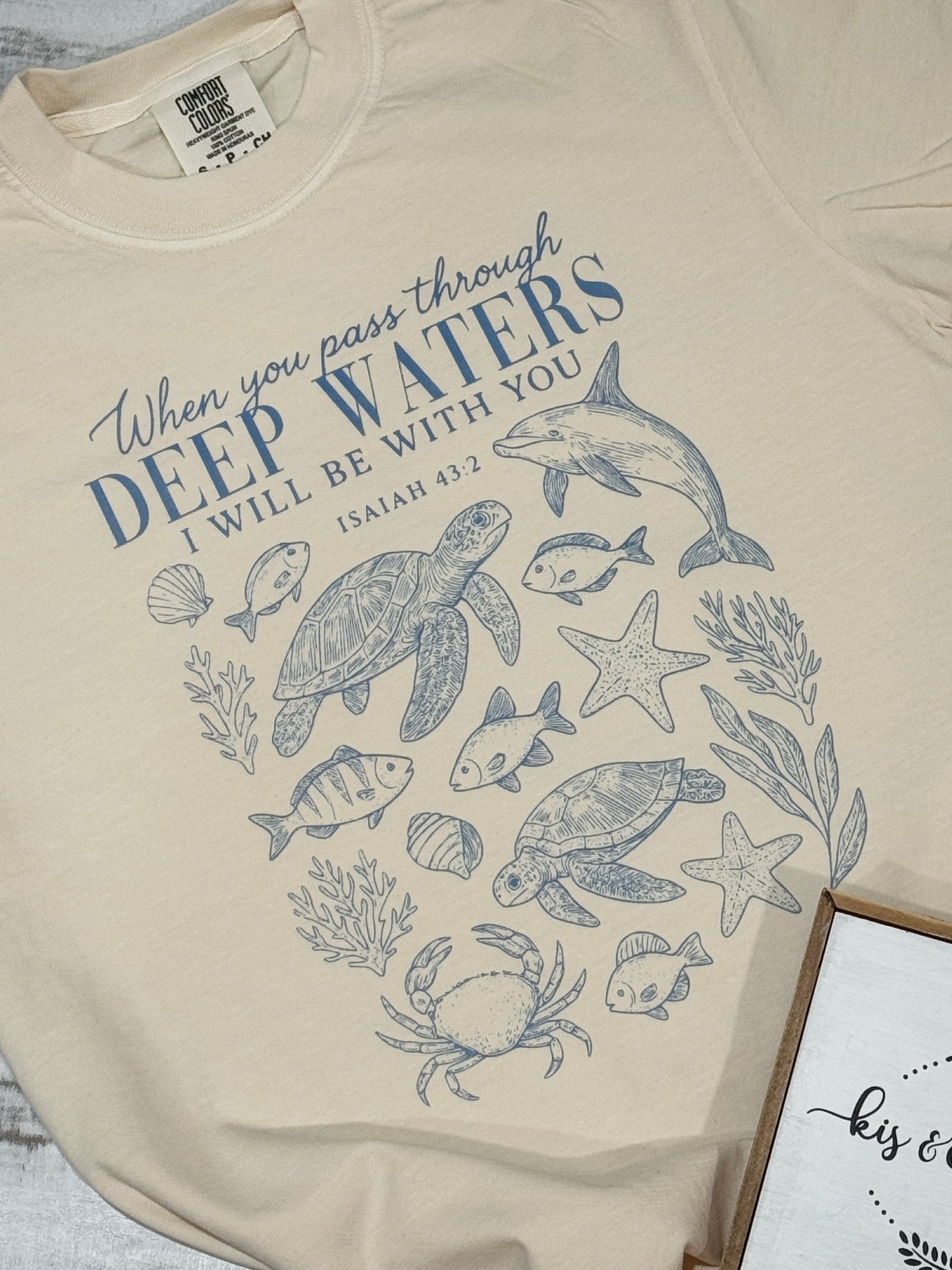 When you pass through DEEP WATERS