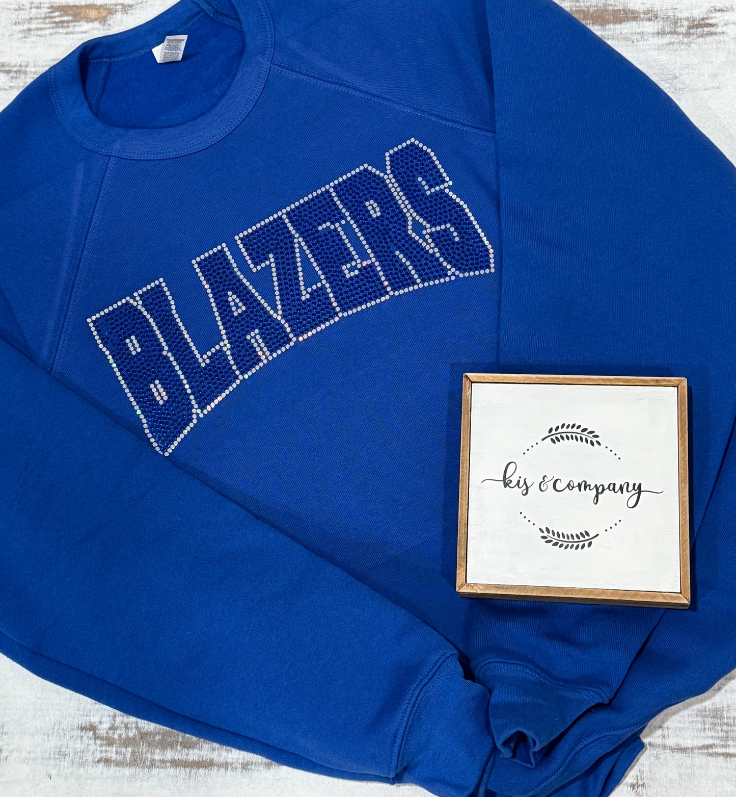 BLAZERS Spangle on Royal