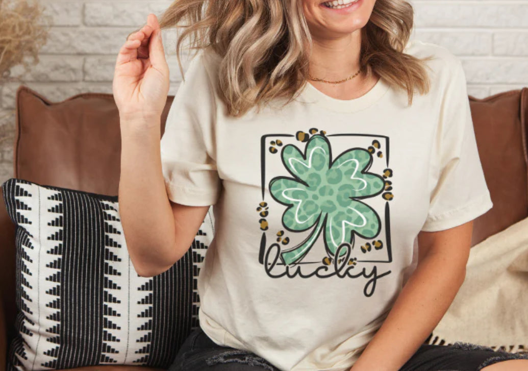 Lucky - Cheetah Shamrock