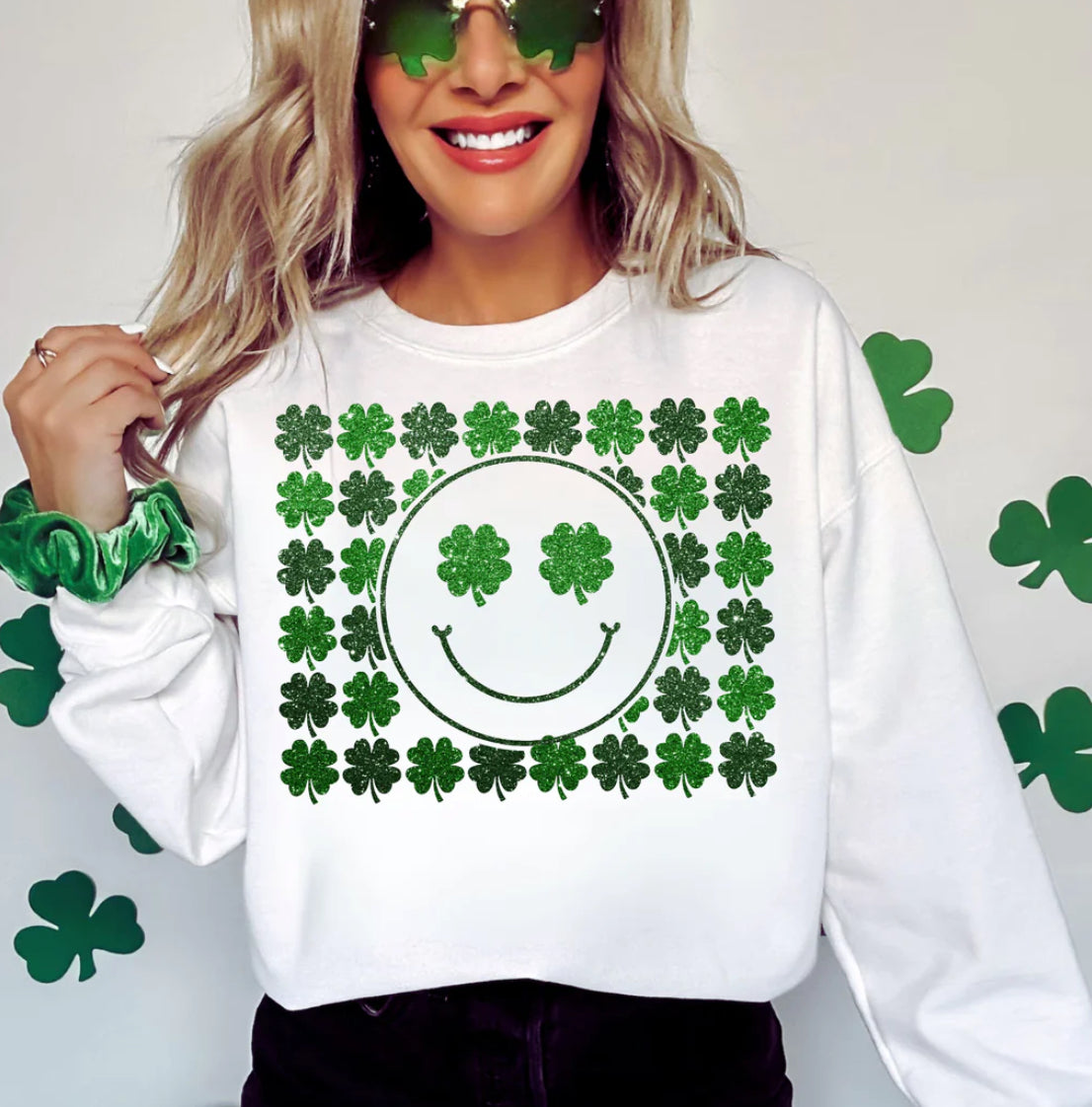Shamrock Happy Face