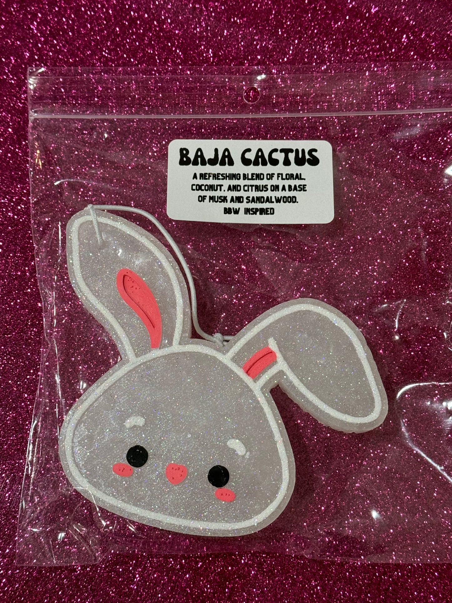 Baja Cactus Freshie Bunny