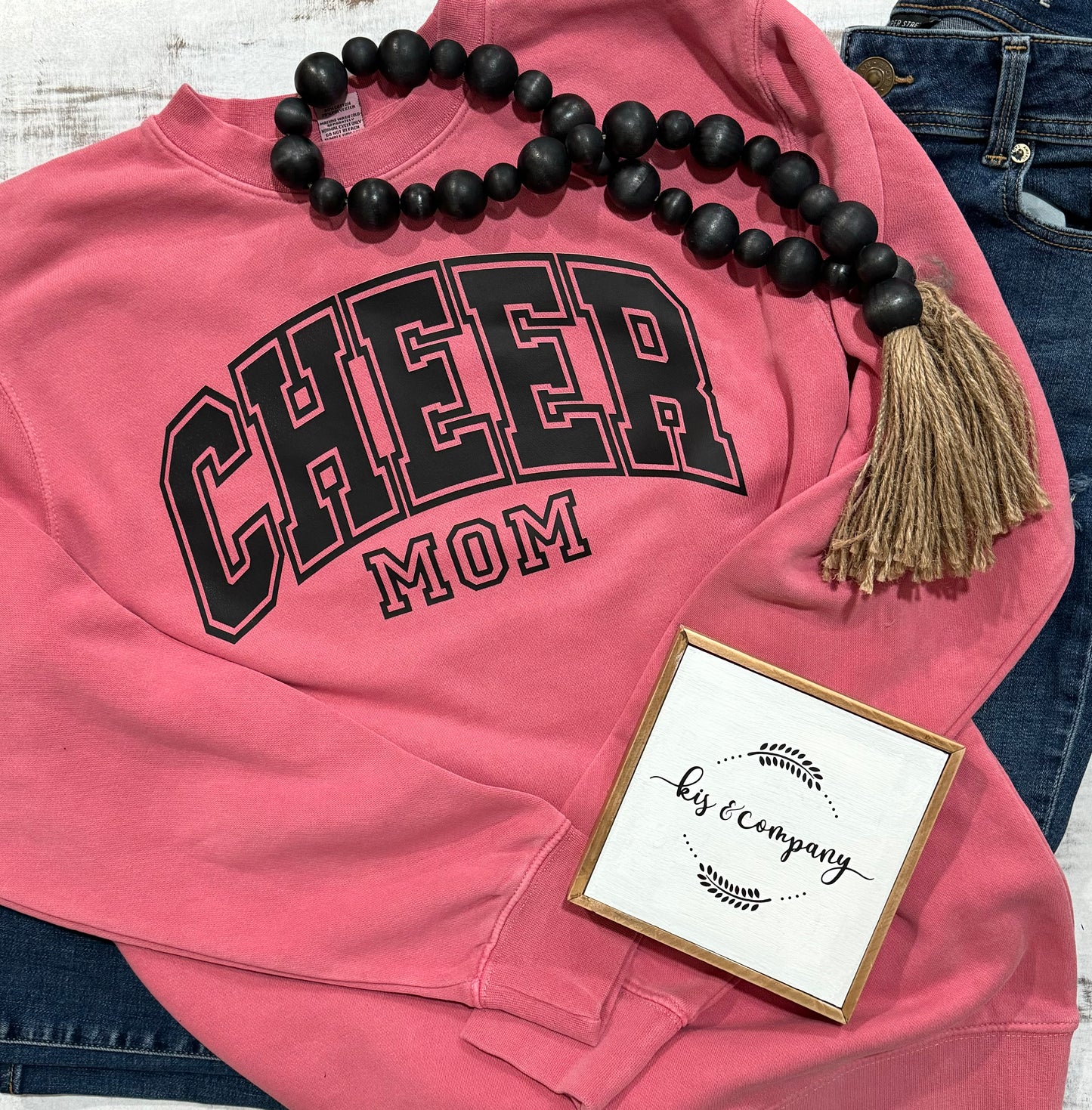 CHEER Mom retro