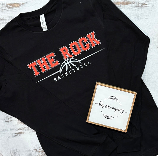 THE ROCK BASKETBALL- custom