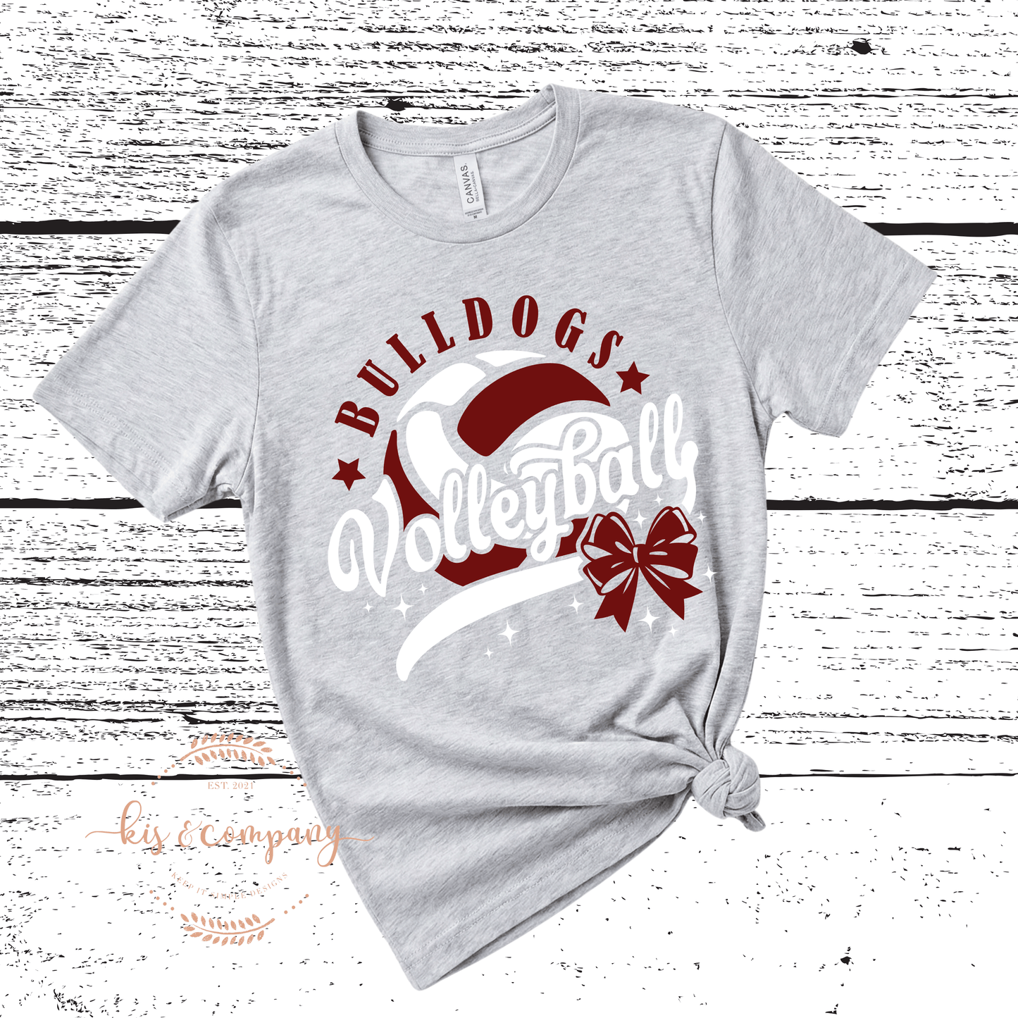 BULLDOGS VOLLEYBALL BOW