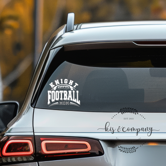 KNIGHT football - personalized - Decal