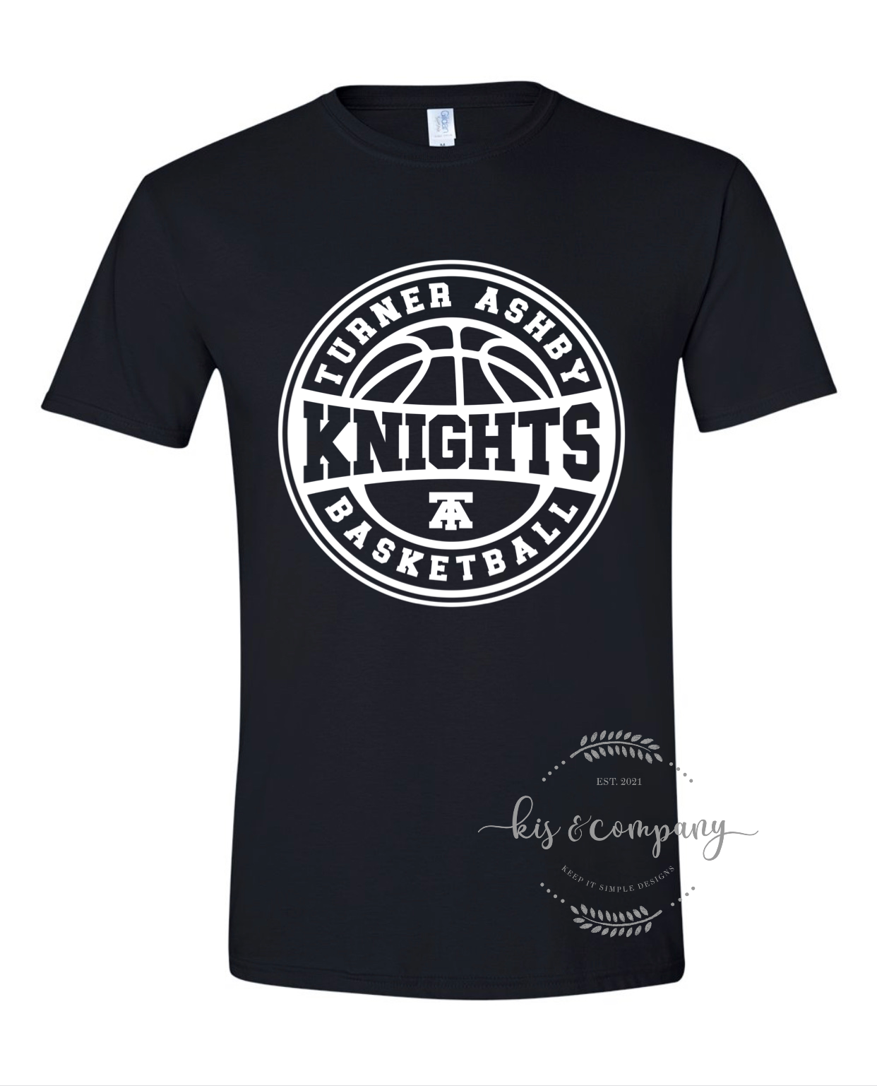 TA Knights Basketball Adult tee