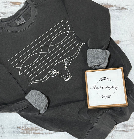 Boot Stitch Longhorn