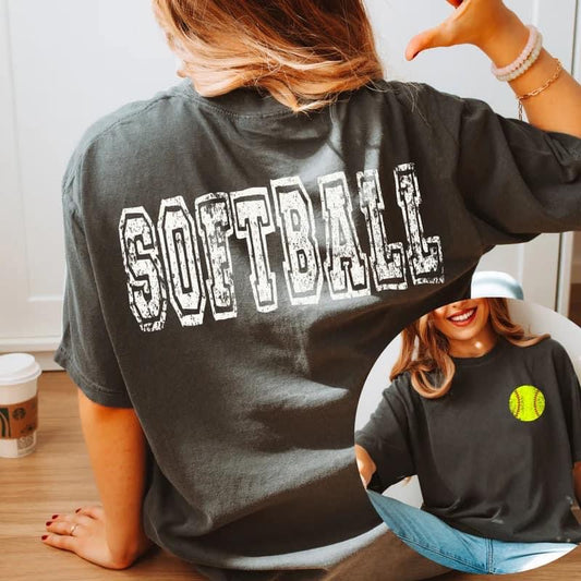 Distressed Softball