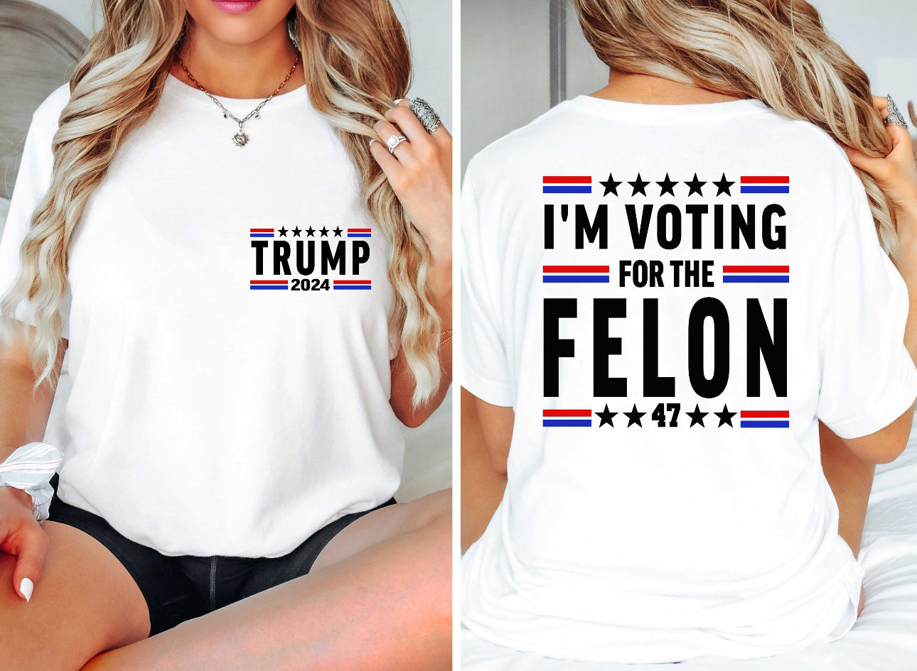 Trump 2024 - I'm Voting for the Felon