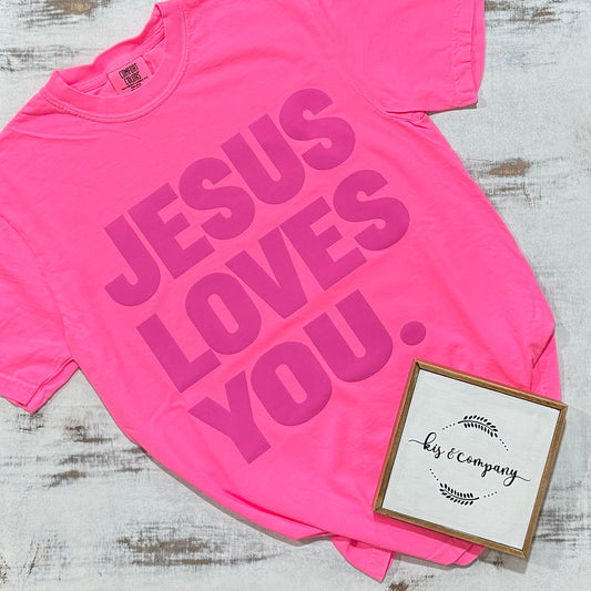 JESUS LOVES YOU.