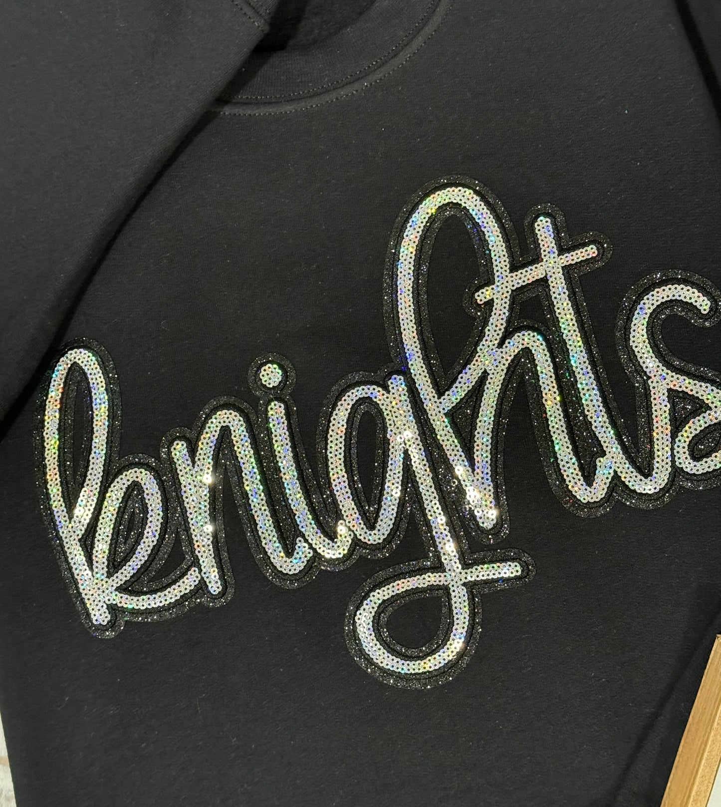 Knights sequin patch