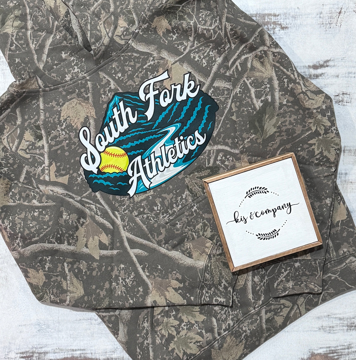 South Fork Athletics Camo hoodie