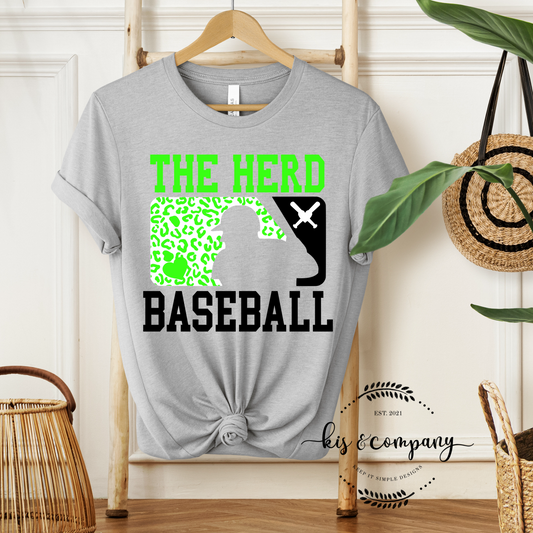 The HERD baseball man