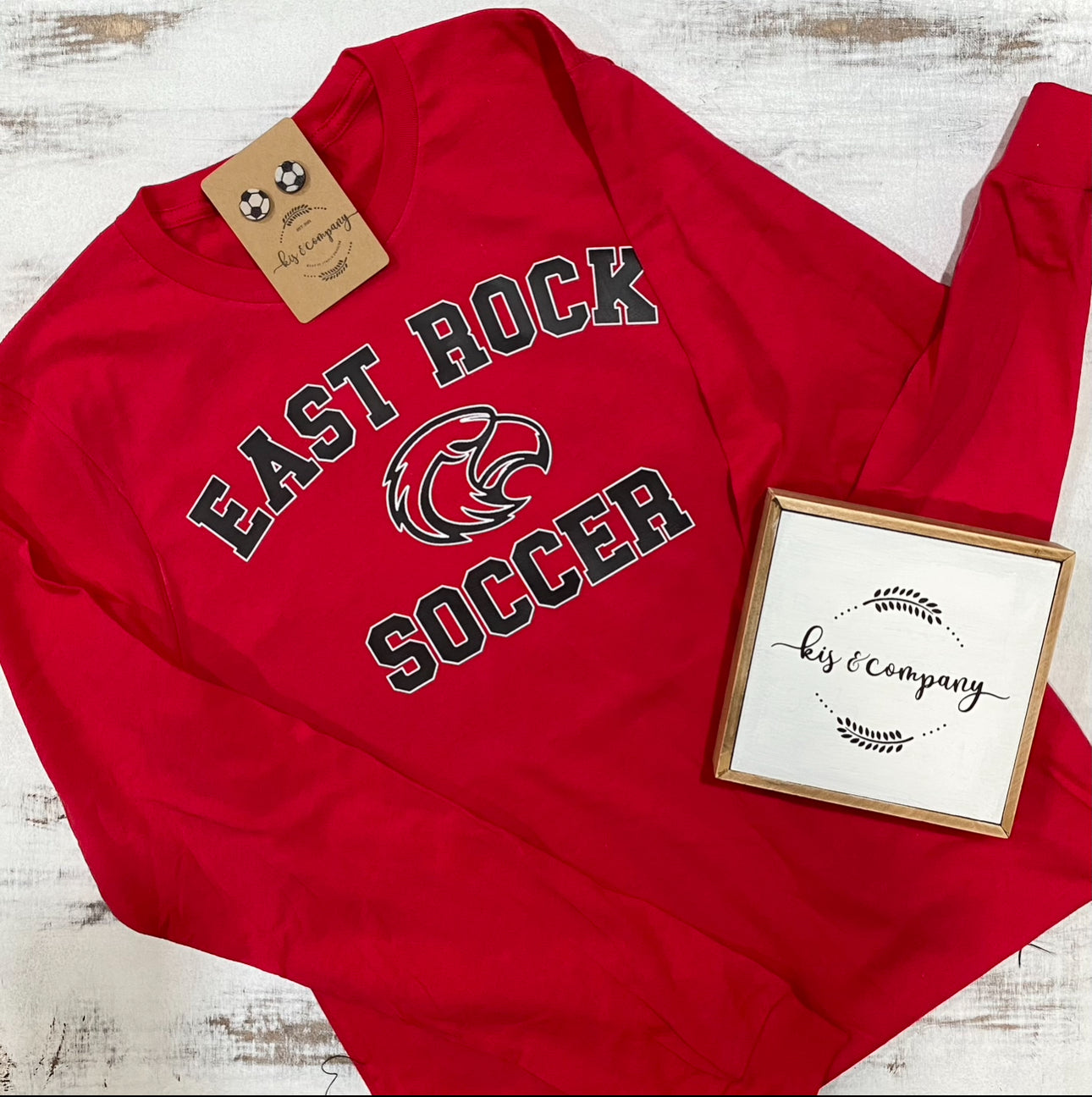 East Rock Soccer - Back design