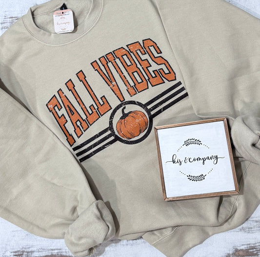 Fall Vibes with pumpkin