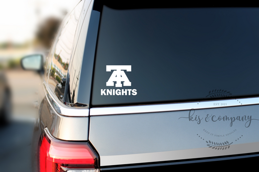 TA Knights Decal