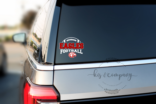 EAGLES 🦅  football Decal