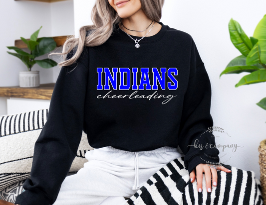 INDIANS cheerleading
