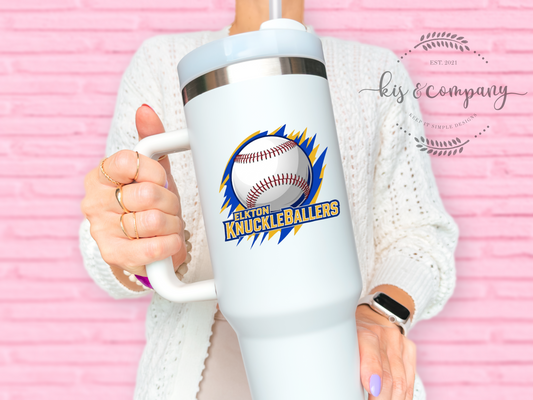 Elkton Knuckle Ballers logo decal