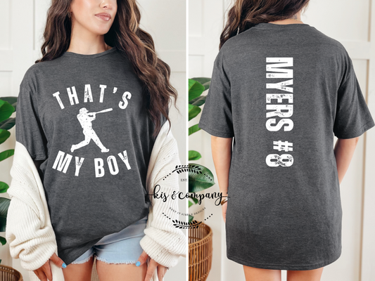 That’s My ⚾️ Boy
