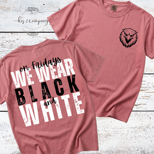 We wear Black & White - Eagle