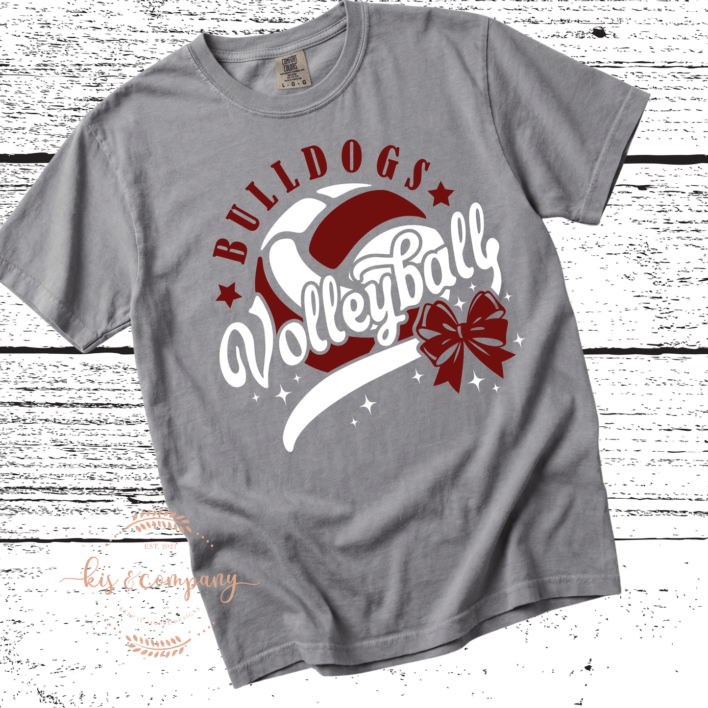 BULLDOGS VOLLEYBALL BOW