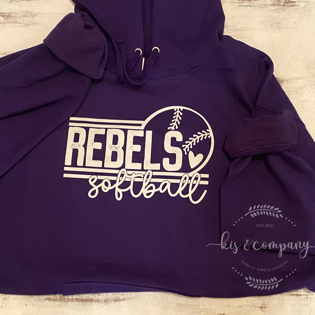 Rebels Softball Hoodie