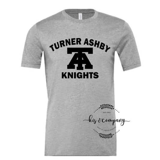 TA Knights gray tee