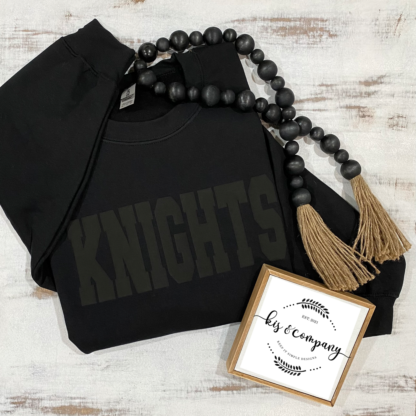 KNIGHTS black on black